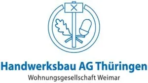 Logo von Handwerksbau AG Thüringen, Kunde der QVS GmbH